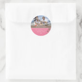 PERSONALISIERTES FOTO STICKER :: fallende Blätter  (Tasche)