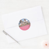 PERSONALISIERTES FOTO STICKER :: fallende Blätter  (Umschlag)