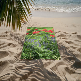 Personalisiertes Foto Strandtuch