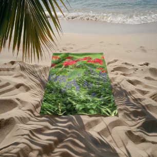 Personalisiertes Foto Strandtuch