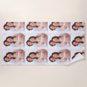 Personalisiertes Foto Strandtuch (Vorderseite)