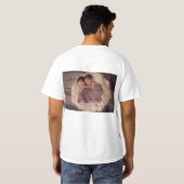 Personalisiertes Foto T-Shirt (Schwarz voll)