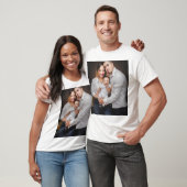 Personalisiertes Foto T-Shirt (Unisex)