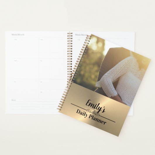 Personalisiertes Foto Tagesplaner Planer (Anzeige)