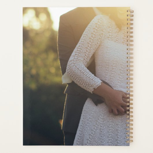 Personalisiertes Foto Tagesplaner Planer (Rückseite)