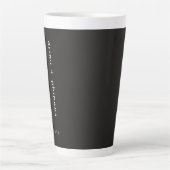 Personalisiertes Foto Tall Latte Tasse (Vorderseite)