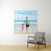 Personalisiertes Foto-Tapestyle mit benutzerdefini Wandteppich (Beispiel (Horizontal))