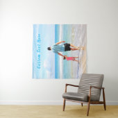 Personalisiertes Foto-Tapestyle mit benutzerdefini Wandteppich (Beispiel)