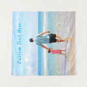 Personalisiertes Foto-Tapestyle mit benutzerdefini Wandteppich (Vorderseite)