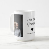Personalisiertes Foto Tasse - Liebe Opa (Vorderseite Links)