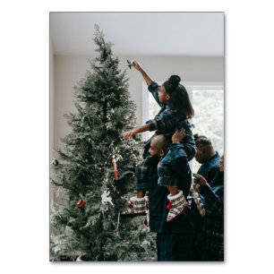 Personalisiertes Foto Tischnummer