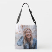 Personalisiertes Foto Tragetaschen Mit Langen Trägern (Rückseite)
