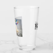Personalisiertes Foto Trinkglas Glas (Links)