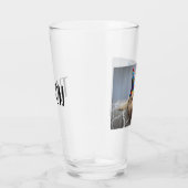 Personalisiertes Foto Trinkglas Glas (Rechts)