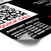 Personalisiertes Foto, Uber-Treiber - Preisliste Poster (Ecke)