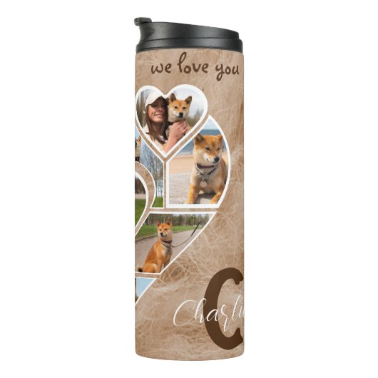 Personalisiertes Foto und Angebot für die persönli Thermosbecher (Nach rechts gedreht)