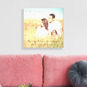 Personalisiertes Foto und Angebot Leinwanddruck (Insitu (Wohnzimmer))