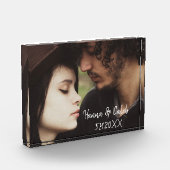 Personalisiertes Foto und Hochzeitstag Jahrestag (Links)