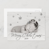 Personalisiertes Foto und Kalligrafie Postkarte (Vorne/Hinten)