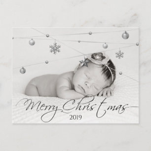 Personalisiertes Foto und Kalligrafie Postkarte