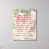 Personalisiertes Foto und Leinwand drucken (Vorderseite)