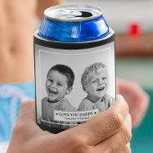 Personalisiertes Foto und Meldung Dosenkühler