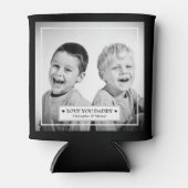 Personalisiertes Foto und Meldung Dosenkühler (Vorderseite)