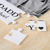 Personalisiertes Foto und Meldung Puzzle (Seite)