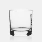Personalisiertes Foto und Meldung Whiskyglas (Rechts)