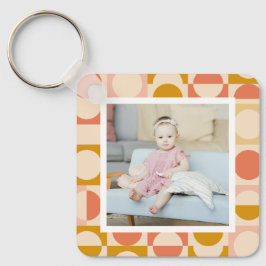 Personalisiertes Foto und Muster Schlüsselanhänger