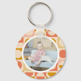Personalisiertes Foto und Muster Schlüsselanhänger