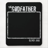 Personalisiertes Foto und Name des Patents Mousepad (Vorne)