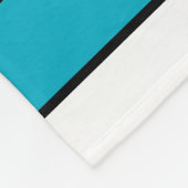 Personalisiertes Foto und Name Fleecedecke (Ecke)