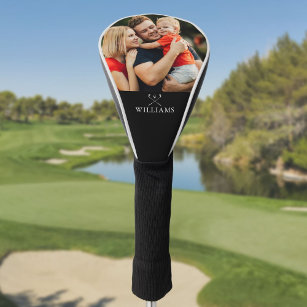 Personalisiertes Foto und Name Golfklubs Golf Headcover