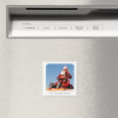 Personalisiertes Foto und Name Magnet (In Situ (Geschirrspüler))