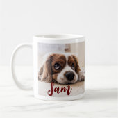 Personalisiertes Foto und Namensgewähr Kaffeetasse (Links)