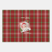 Personalisiertes Foto- und Namenspapier Geschenkpapier Set (Vorderseite)