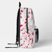 Personalisiertes Foto- und Namenspattern Bedruckter Rucksack (Links)