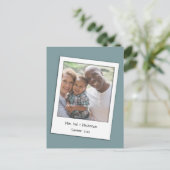 Personalisiertes Foto und Rahmen Postkarte (Stehend Vorderseite)