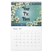 Personalisiertes Foto und Skriptkalender Kalender (Feb 2027)