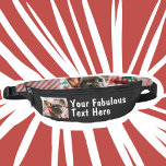 Personalisiertes Foto und Text Bauchtasche<br><div class="desc">Personalisiertes Foto und Text niedlich cool lustig Fanny Pack. Jede Farbe,  jeder Schriftart,  kein Minimum</div>