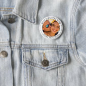 Personalisiertes Foto und Text Button (Beispiel)