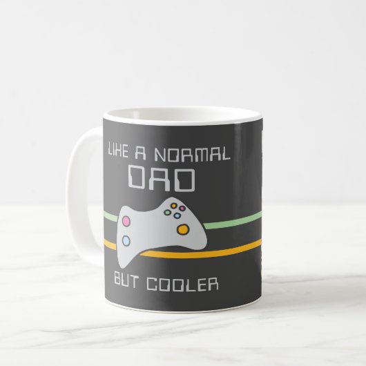 Personalisiertes Foto und Text des Computerspiels Kaffeetasse (Vorderseite Links)