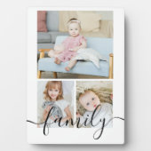 Personalisiertes Foto und Text Fotoplatte (Vorderseite)