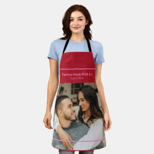 Personalisiertes Foto- und Text-Geschenk mit Roman Schürze