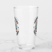 Personalisiertes Foto und Text Glas (Links)