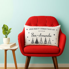 Personalisiertes Foto und Text Lendenkissen