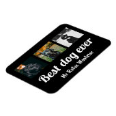 Personalisiertes Foto und Text Magnet (Linke Seite)