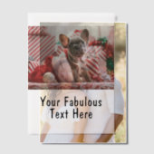 Personalisiertes Foto und Text Pergament Einladungen (Versatz (Ehepaar))