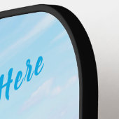 Personalisiertes Foto- und Text-Pickleball-Paddel Pickleball Schläger (Linke Seite)